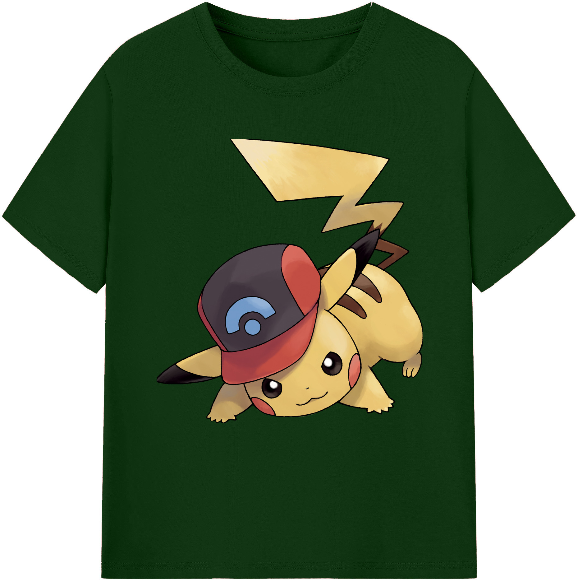 （画像用） ポケットモンスター Pokémon 綿100％半袖Tシャツ（フロントプリント）